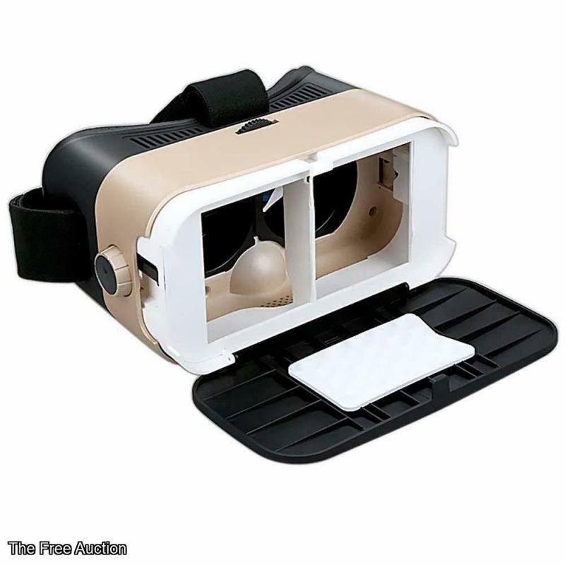 Eye Protected HD Virtual Reality 3D Glasses VR i7 Headset 4-5.5 Smartphone